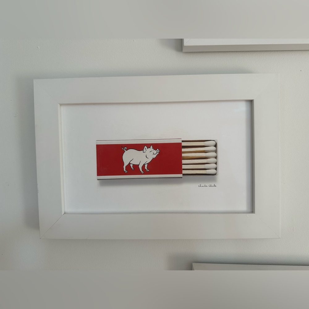 Charles Ryan Clarke Brother Jimmys NYC Matchbook art